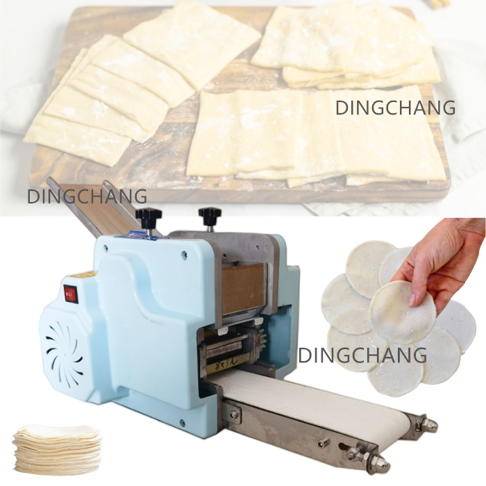 Spring Roll Wrapper - 家庭用卓上春巻き皮製造機、サモサシート、ロティ、チャパティメーカー、丸型モモ・ワンタン・餃子皮製造機