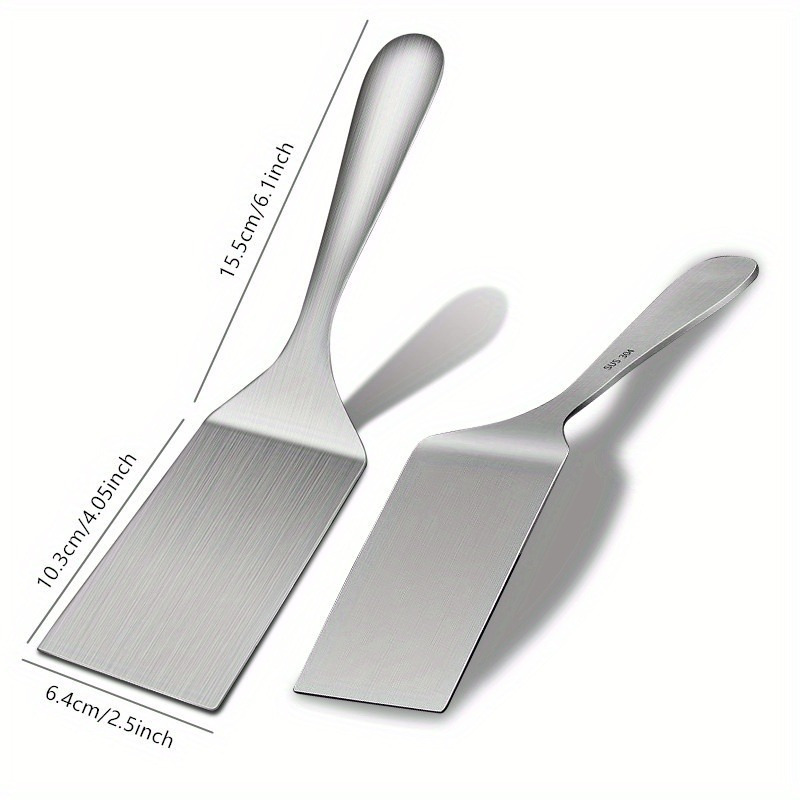 小型ステンレス鋼スパチュラ、グリルターナースパチュラ、グリル - Okonomiyaki Spatula のレビューと価格