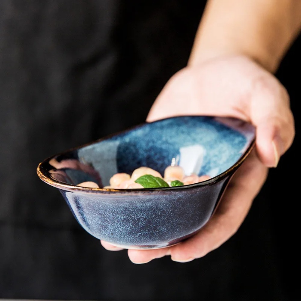 中国風レトロ陶器食器（取っ手付き）- デザートボウル、サラダ - Dim Sum Basket のレビューと価格