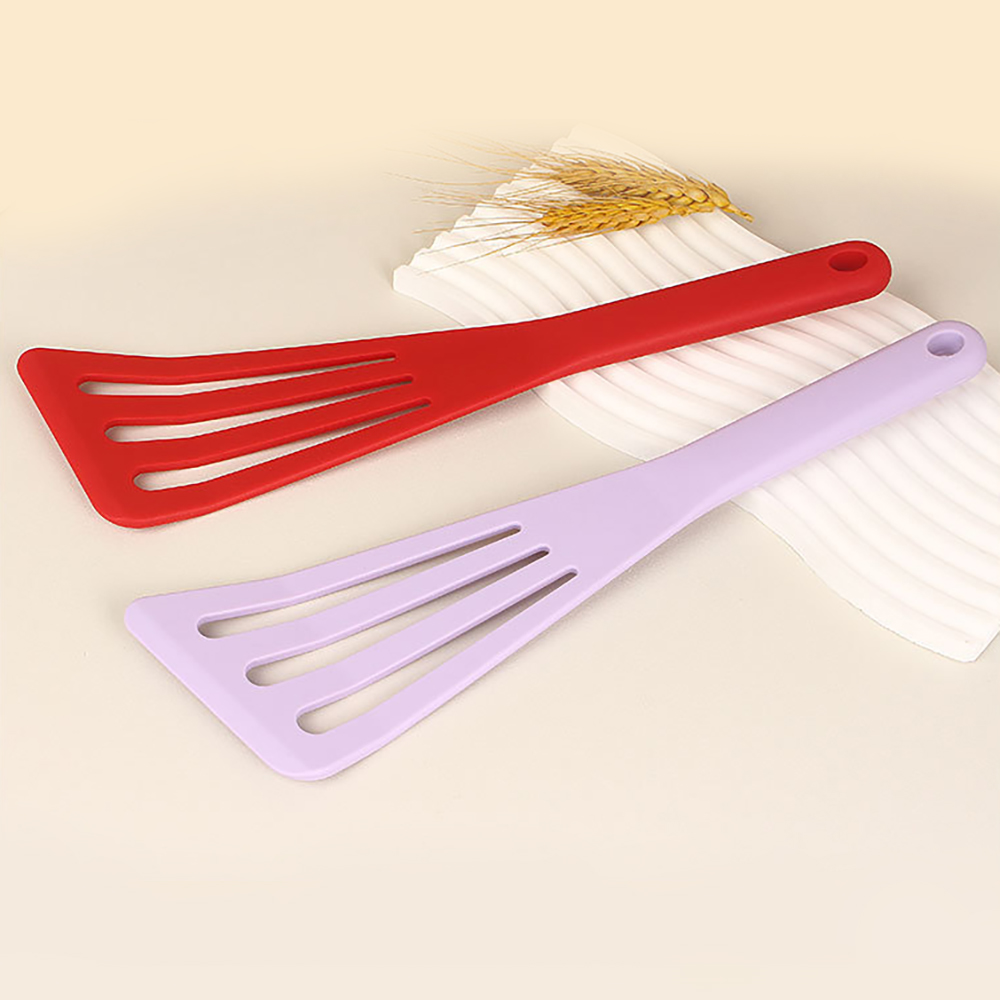 1PC シリコーン傾斜排水シャベル魚を揚げるための家庭用ノン - Okonomiyaki Spatula のレビューと価格