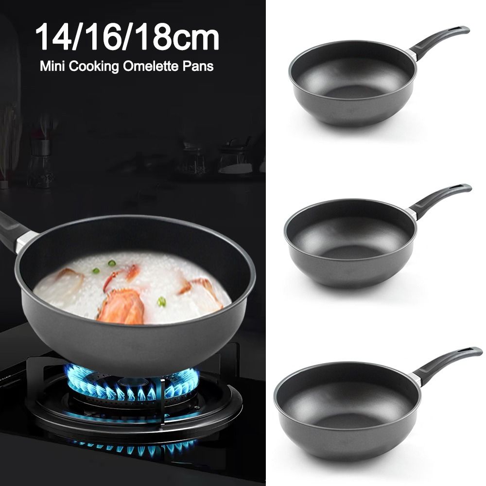 長い柄のミニ焦げ付き防止フライパン,オムレツ,鉄製パンケーキ - Mini Pancake Griddle のレビューと価格