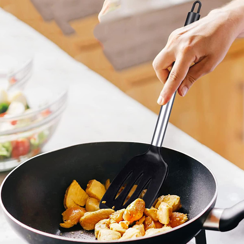 2 個のシリコンヘラセット耐熱テフロン加工ステーキヘラキッチ - Okonomiyaki Spatula のレビューと価格