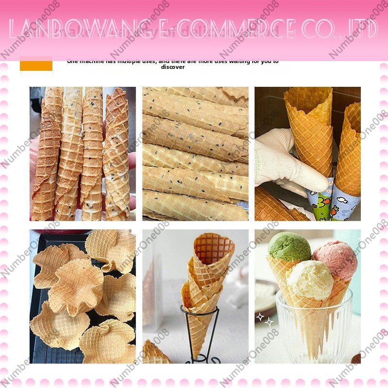 電気式クリスピーアイスクリームコーンメーカー、ワッフルエッグ - Waffle Cone Maker のレビューと価格