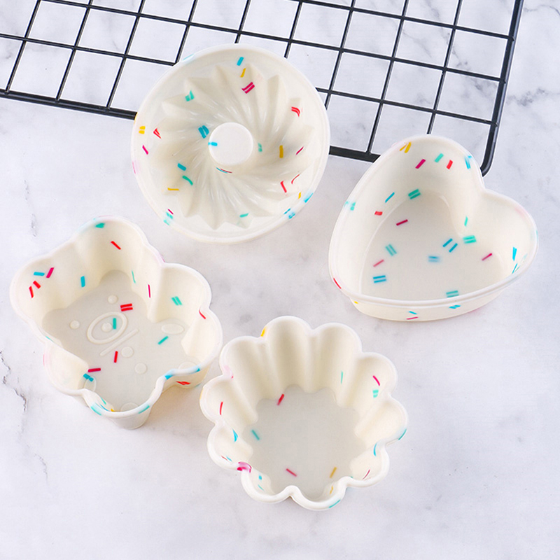 マフィンとドーナツカップケーキベーキングカップ、金型シリコン - Donut Mold Silicone のレビューと価格