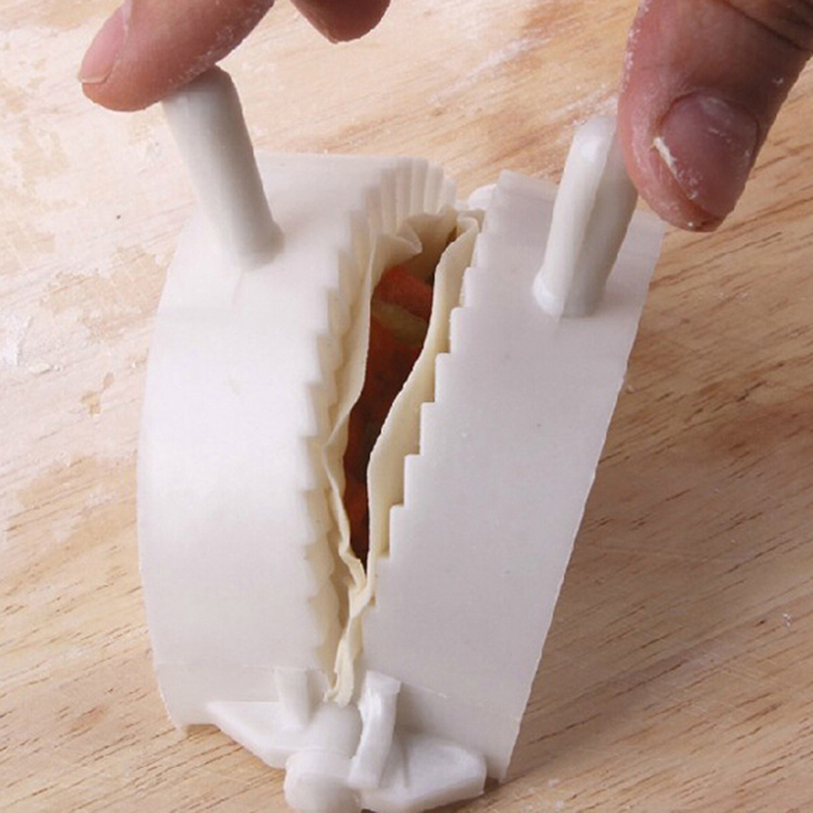 3 ピース/セット 7-10 センチメートルプラスチック餃子 - Dumpling Press Set のレビューと価格